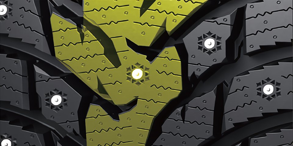 Studded Tyre